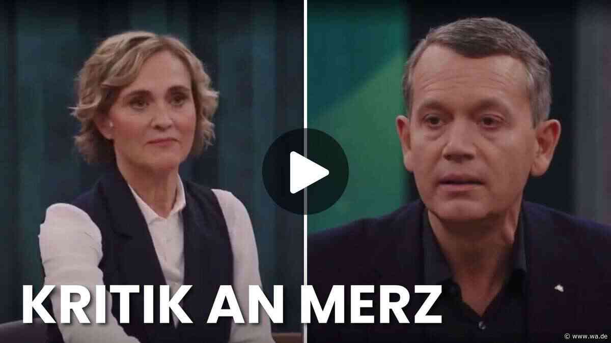 Dm-Chef Christoph Werner übt bei Caren Miosga scharfe Kritik an Merz‘ Kommunikation