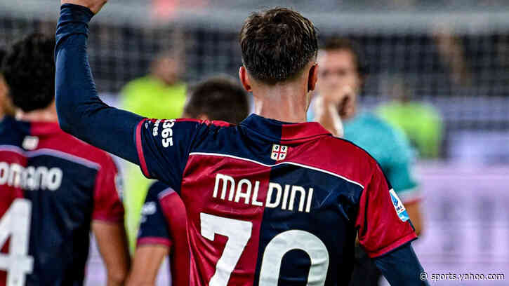 How much will Maldini cost Cagliari and when does buy option become mandatory?