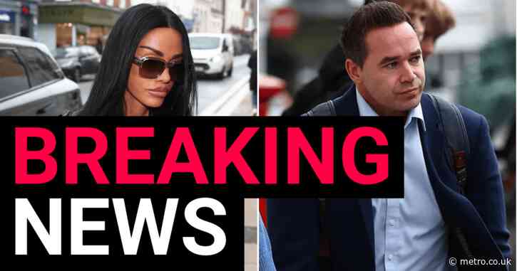 Katie Price arrives at court to testify in Kieran Hayler’s child rape trial