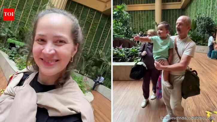 Russian woman living in India shares parents' reaction to Guwahati Airport, says she feels proud to show them what India has to offer