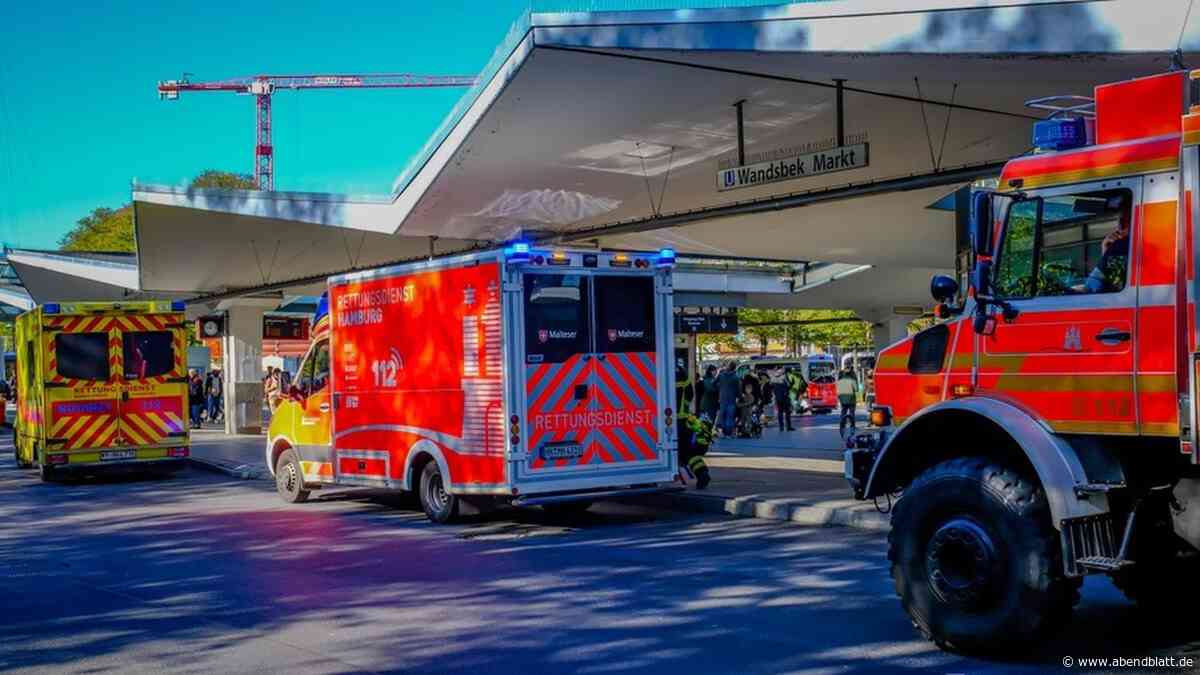 Nach Feuerwehreinsatz am Wandsbek Markt: Sperrung auf U1-Linie aufgehoben