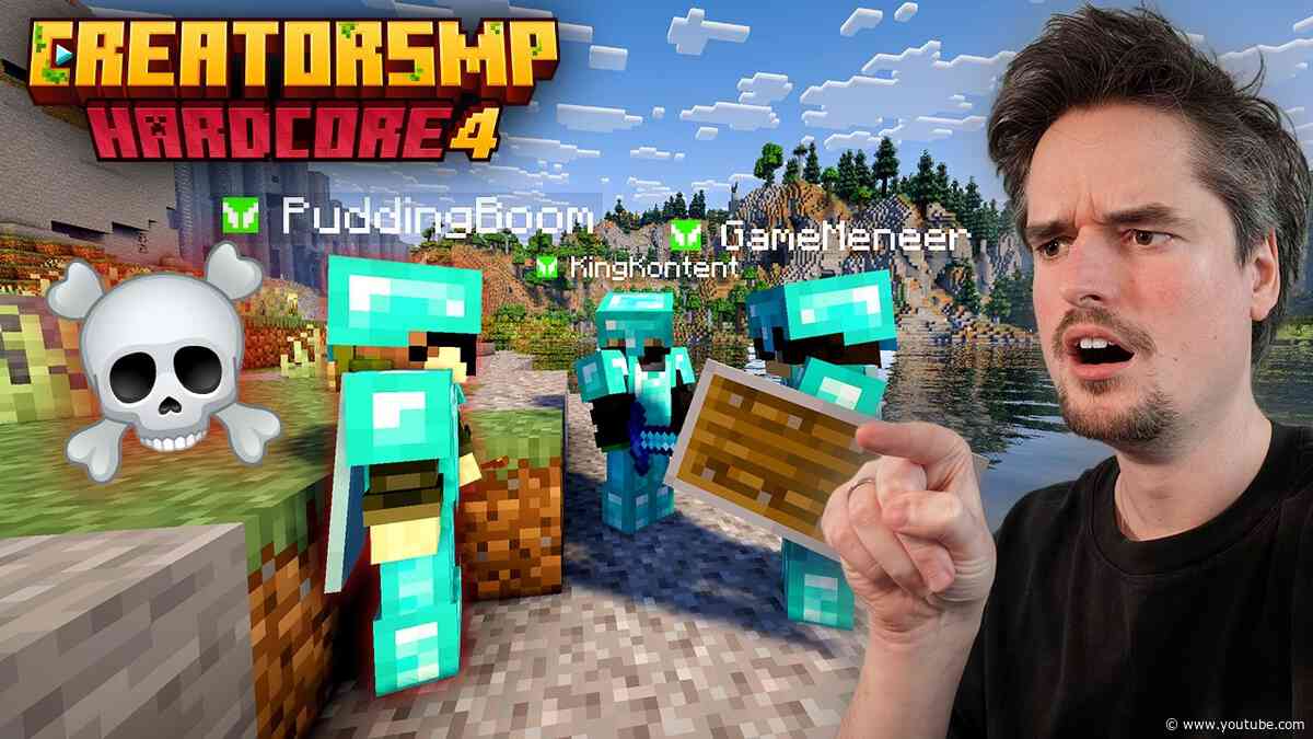 Er is een moord gepleegd op de CreatorSMP 4 (Dag 2 Samenvatting)