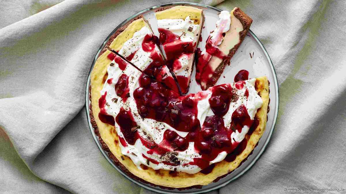 Schwarzwälder-Pudding-Tarte