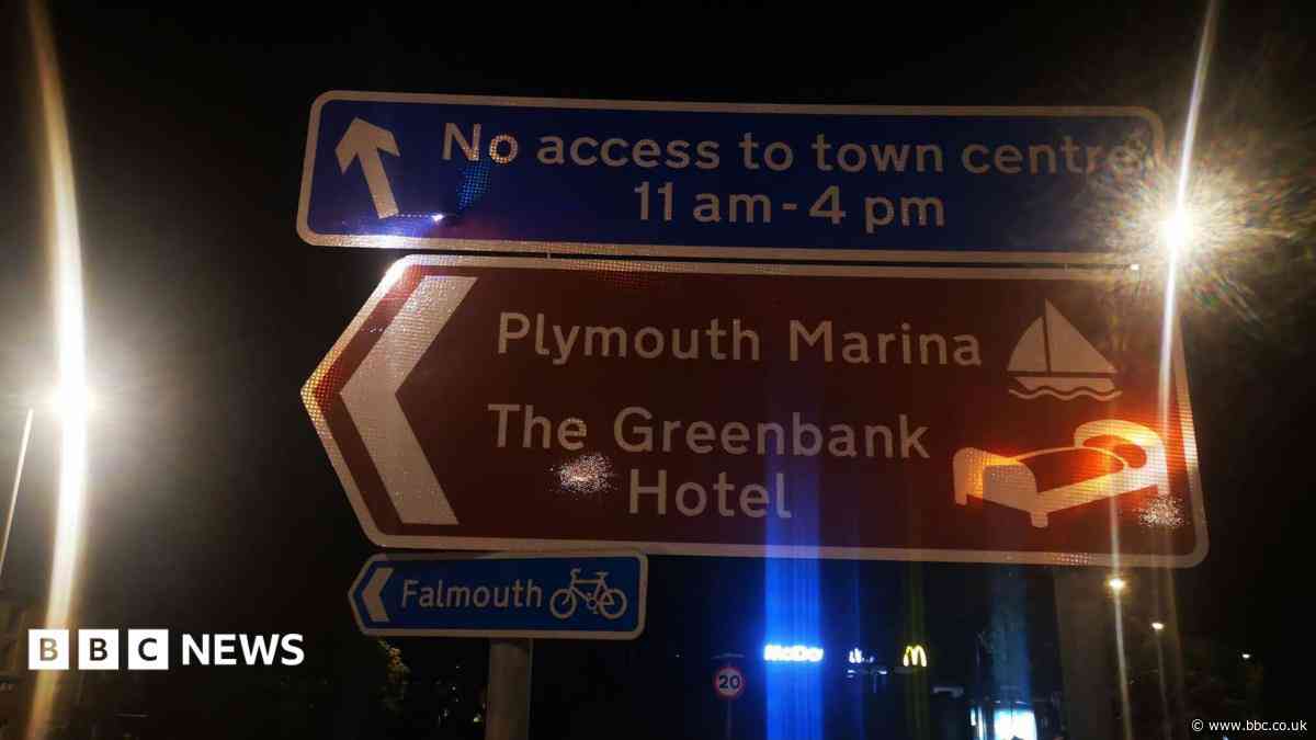 Sign error directs drivers to city 70 miles away