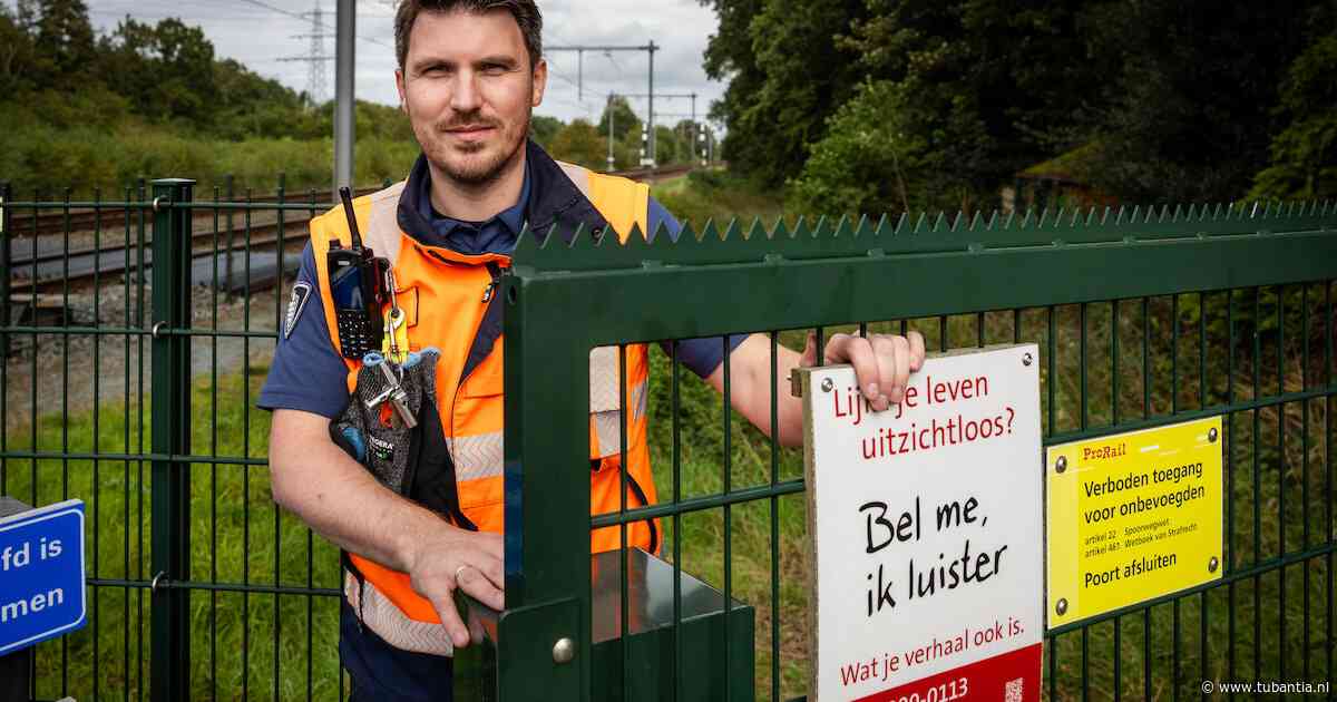 Rutger maakt het spoor vrij na een zelfdoding: 'Familieleden komen soms heel snel ter plekke'