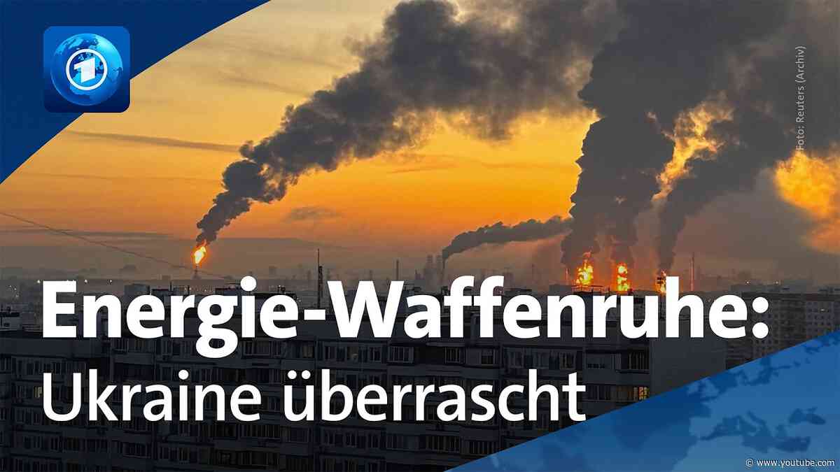 Trump-Ankündigung zu Energie-Waffenruhe mit Russland: So reagiert die Ukraine