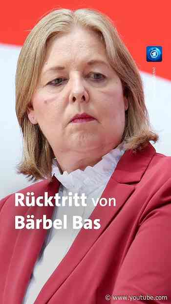 Rücktritt von Bärbel Bas als SPD-Vorsitzende und Arbeitsministerin: Die Gründe