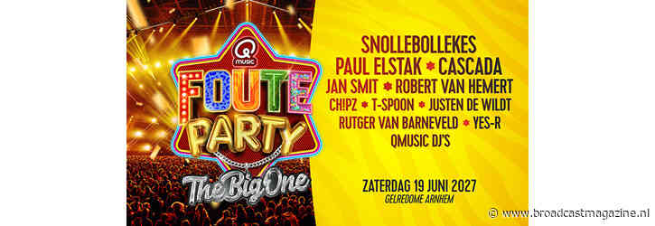 Qmusic Foute Party grootser dan ooit