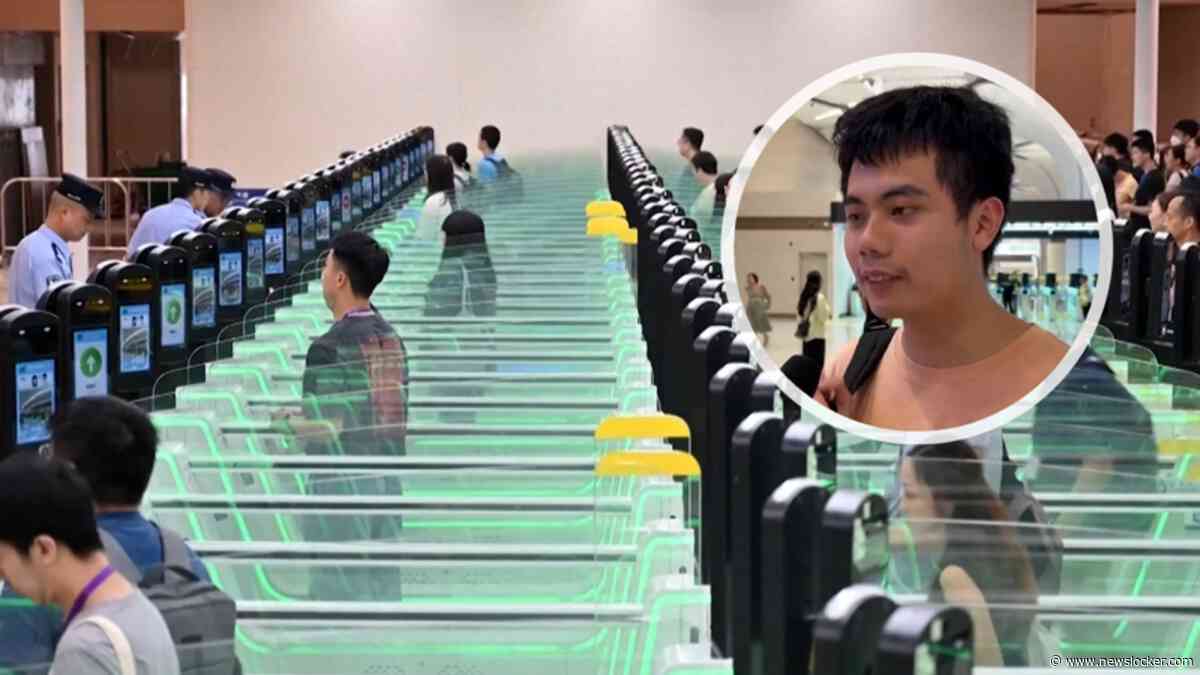 In vijf minuten de grens over tussen China en Hongkong: ‘Ik hoef alleen mijn gezicht te scannen’