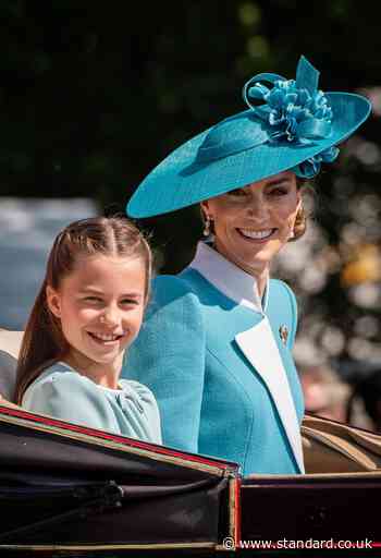 Kate and Princess Charlotte spotted travelling on Elizabeth Line during low-key London day out