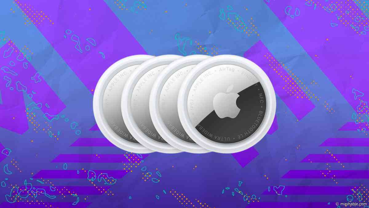 The Apple AirTag 4-pack is somehow still sitting at its Prime Day price — last chance to save $10