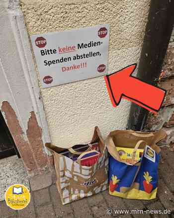 Schifferstadt – Bitte keine Bücherspenden vor Stadtbücherei abstellen