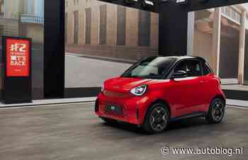 Officieel: de kleinste smart krijgt een elektrische comeback