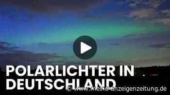 Polarlichter verzaubern Nachthimmel in Deutschland: Phänomen auch die nächsten Tage sichtbar