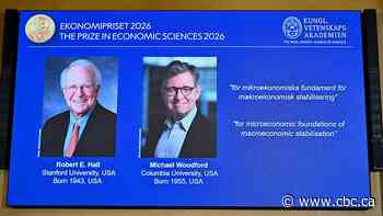 Nobel memorial prize in economics awarded to Robert E. Hall and Michael Woodford