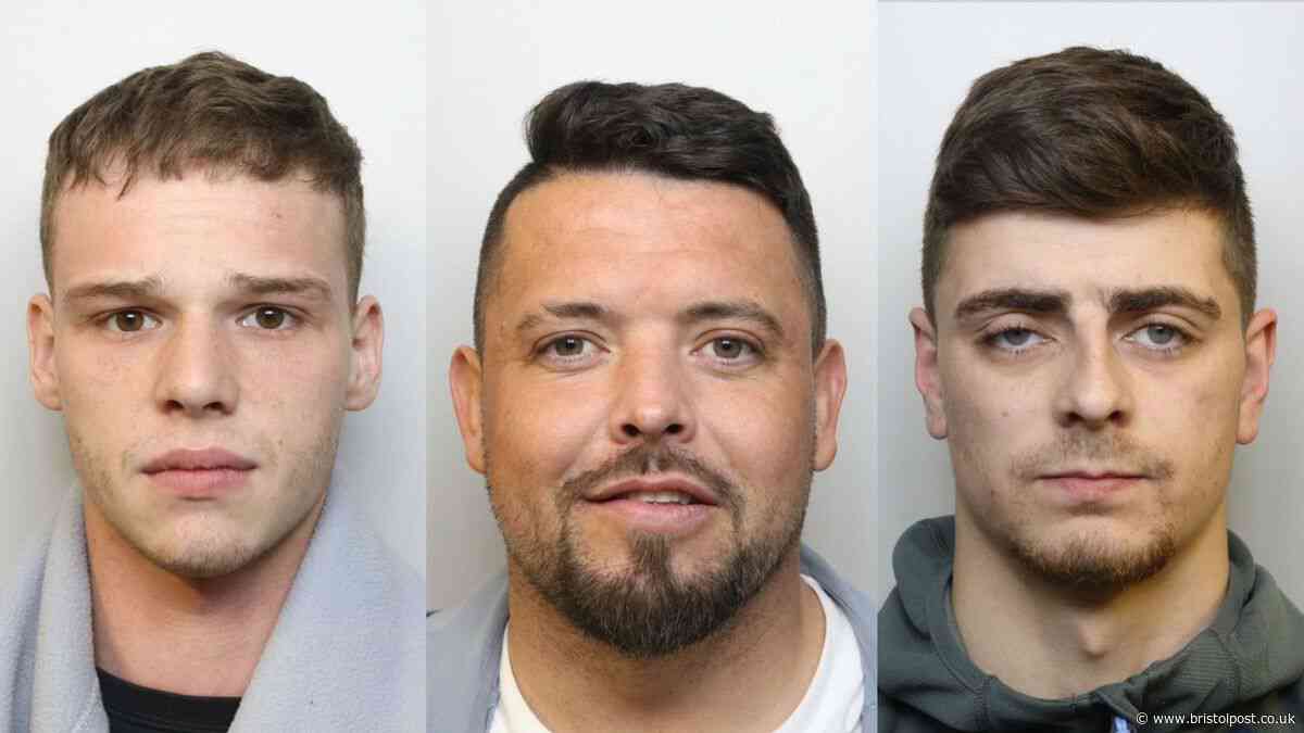Three jailed for string of burglaries and car thefts across South West