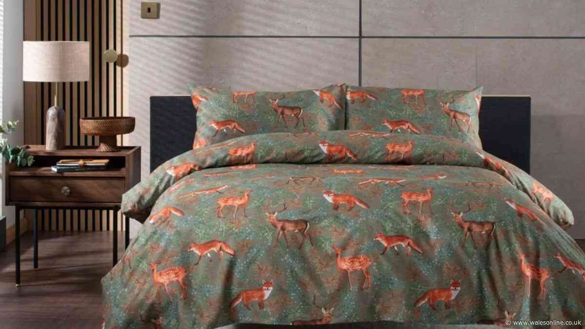 Cosy autumn bedding that 'doesn't need ironing' in rare double discount with code