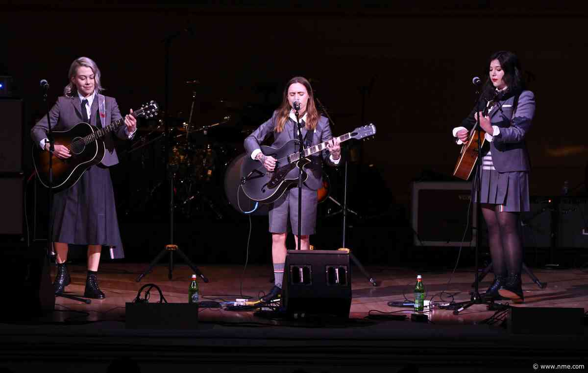 Watch Phoebe Bridgers reunite with Boygenius bandmates for Lance Oppenheim-directed acoustic performance