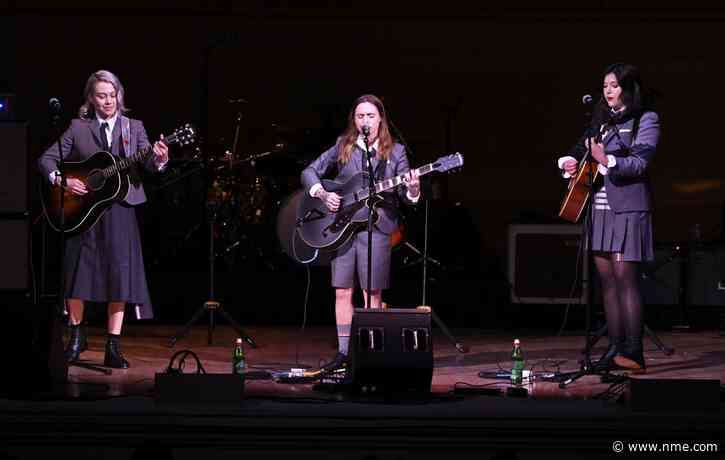 Watch Phoebe Bridgers reunite with Boygenius bandmates for Lance Oppenheim-directed acoustic performance
