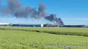 Buitenveldertbaan tijdelijk buiten gebruik door brand in loods nabij Schiphol