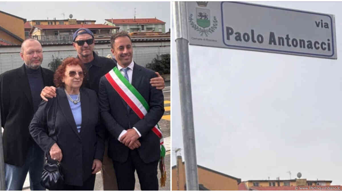 “Sei in ogni forma d’amore possibile”: la dolce lettera di Biagio Antonacci al padre. Rozzano gli dedica una via