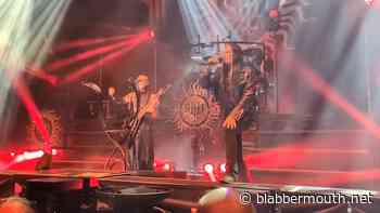 Watch: BEHEMOTH Performs Cover Of VENOM's 'In League With Satan' With DIMMU BORGIR's SHAGRATH Live For First Time