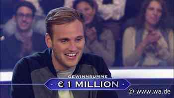 WWM-Gewinner Leon Windscheid dachte bei seiner Millionenfrage: „Es wird heißen, viel zu einfach“