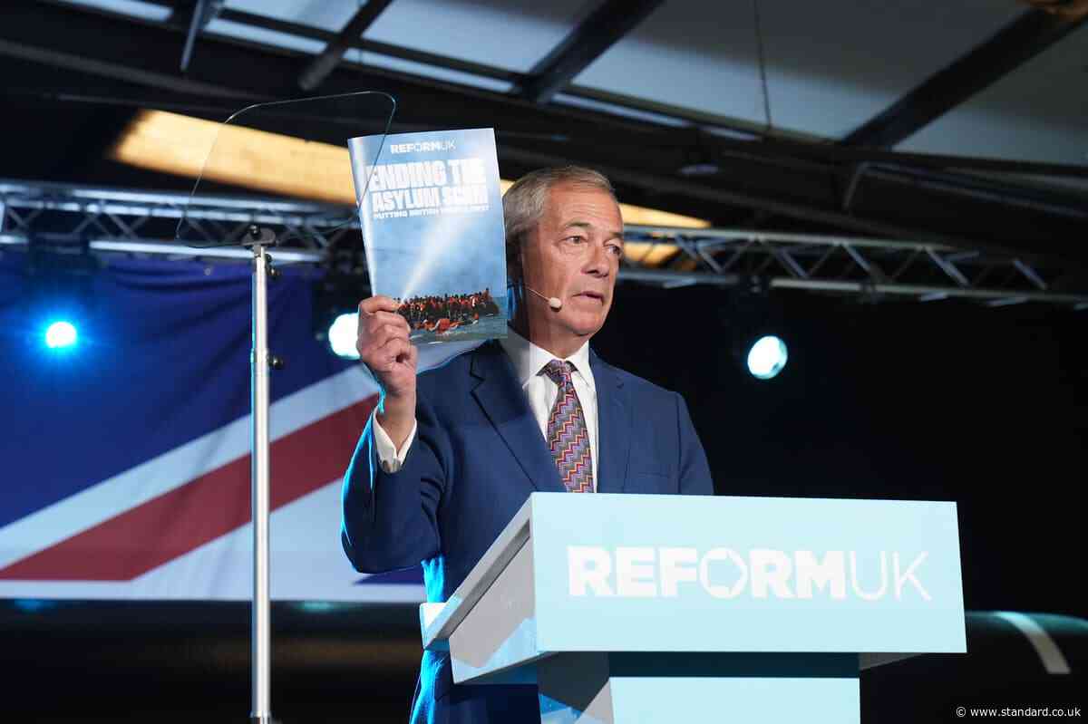 Visa bans and asylum system suspension: Nigel Farage unveils Reform's controversial immigration plan