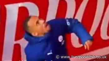 Iliman Ndiaye caught shouting three words from Liverpool tunnel that Everton fans will love