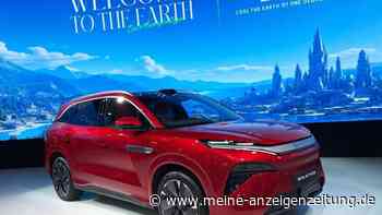 Siebensitzer mit Blitzlader – BYD auf dem Autosalon Paris