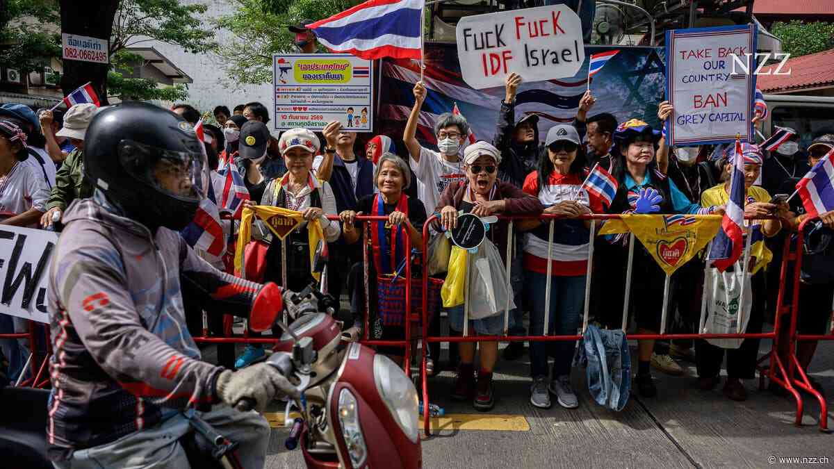 Thailand erlebt eine verspätete Anti-Israel-Welle