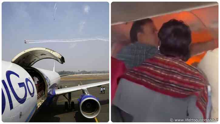 Panico in aereo per le fiamme causate da un power bank in cappelliera: “È stato rilevato del fumo proveniente da un dispositivo elettronico personale di un passeggero”: