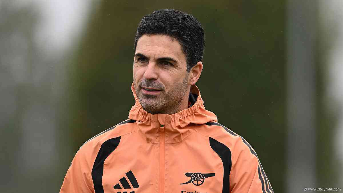 Mikel Arteta confirms double Arsenal injury blow as Martin Zubimendi and Piero Hincapie both miss training after sustaining problems in the WARM-DOWN against Leeds