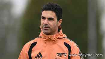 Mikel Arteta confirms double Arsenal injury blow as Martin Zubimendi and Piero Hincapie both miss training after sustaining problems in the WARM-DOWN against Leeds