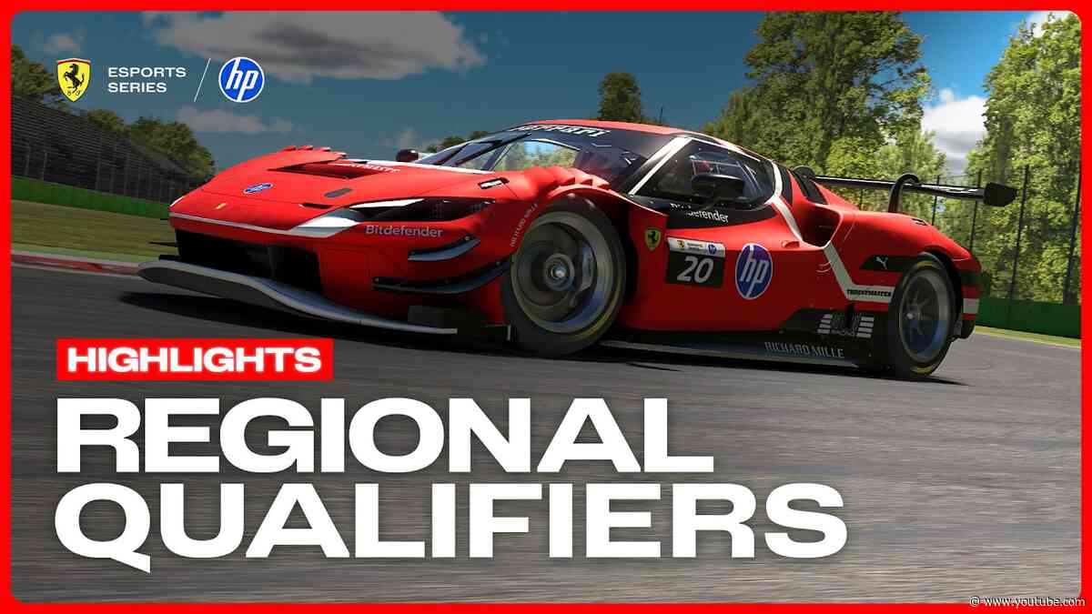 Ferrari HP Esports Series 2026 - Regional Qualifier Highlights