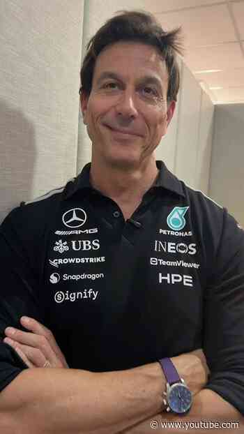 Toto Wolff sums up the Singapore GP 🇸🇬 #f1 #mercedesf1 #totowolff