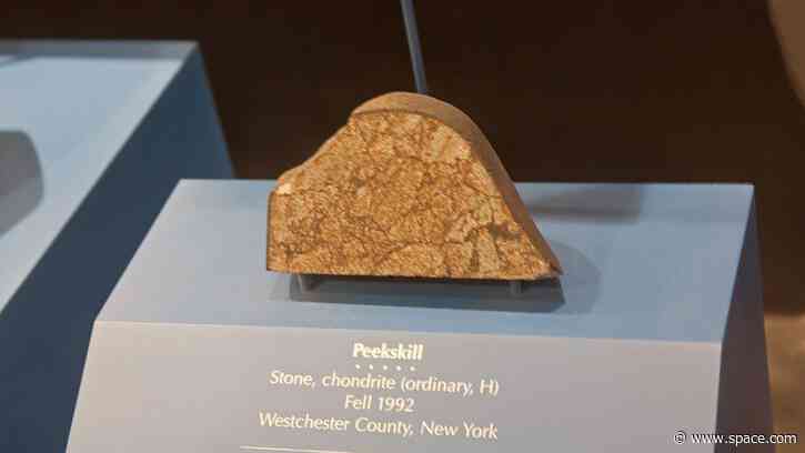On this day in space! Oct. 9, 1992: Peekskill meteorite hits car in New York after streaking through the atmosphere