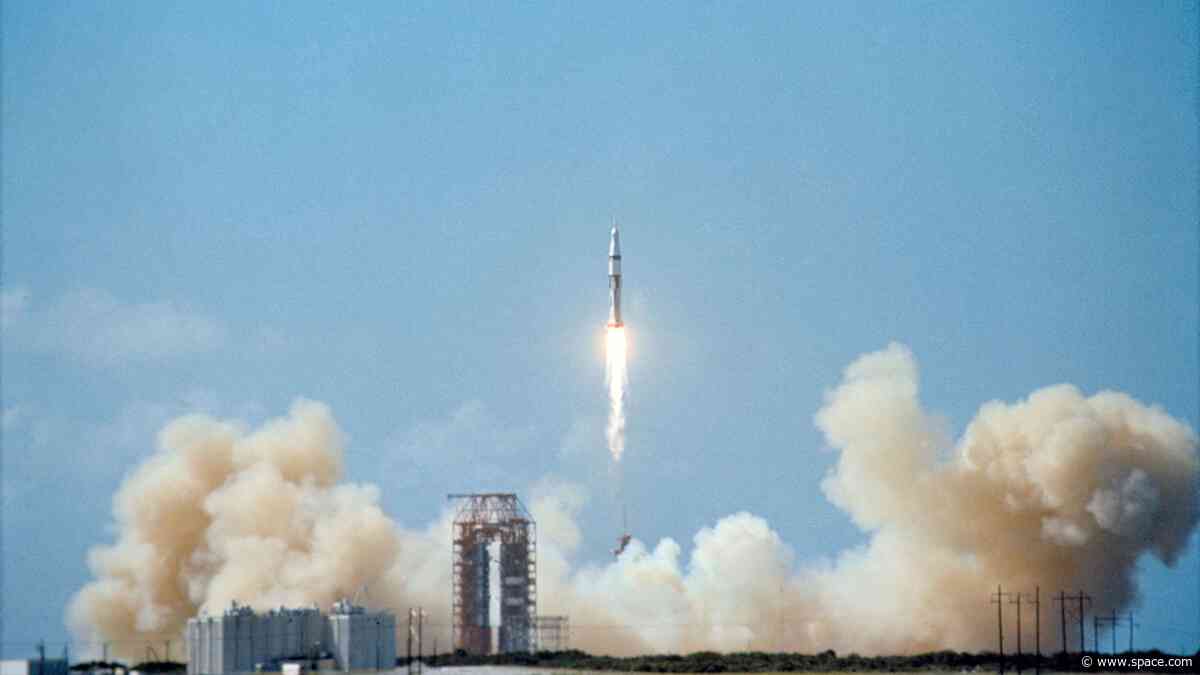 On this day in space! Oct. 11, 1968: Apollo 7 launches into space, NASA's 1st Apollo astronaut crew in orbit