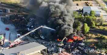 Fire crews respond to recycling center in SE Oklahoma City