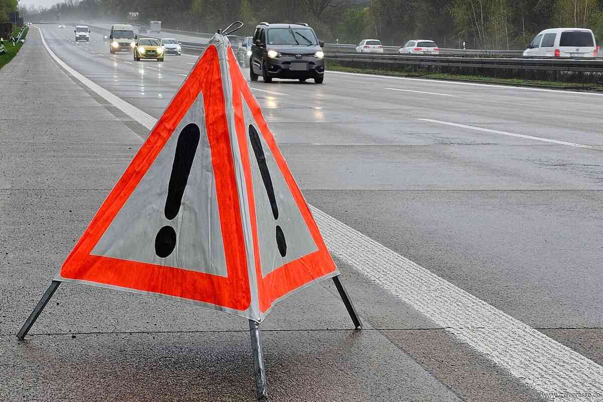 A4 bei Lichtenau: Auto prallt in Leitplanke – 34.000 Euro Schaden