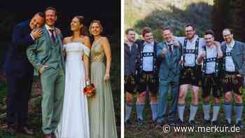 Deutscher Ex-Ski-Star teilt rührende Schnappschüsse seiner Hochzeit