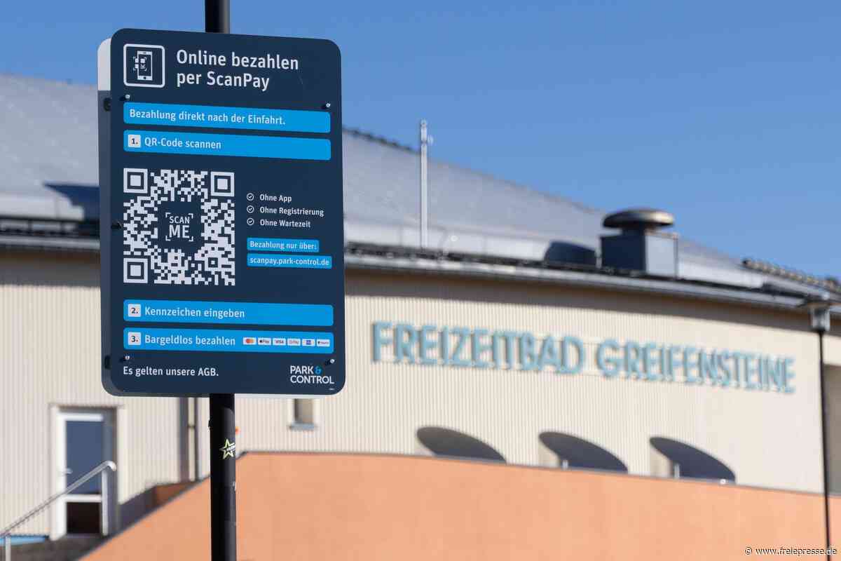 Freizeitbad im Erzgebirge führt bargeldloses Parksystem ein