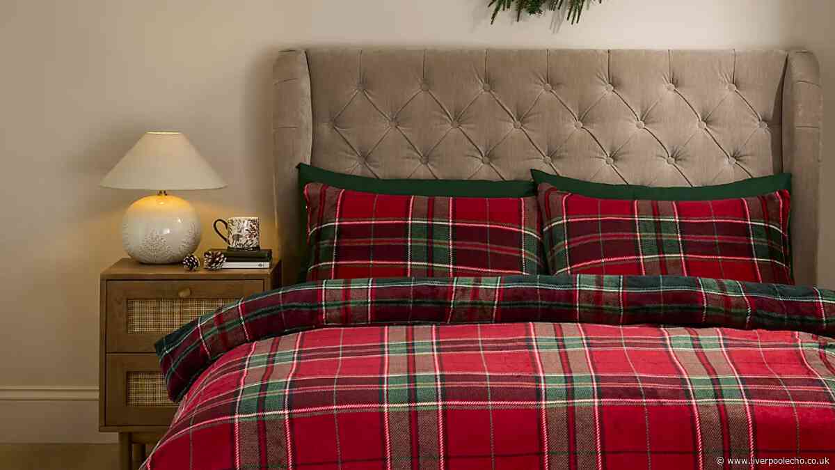 Four 'stylish' Dunelm bedding sets perfect for Christmas hosting