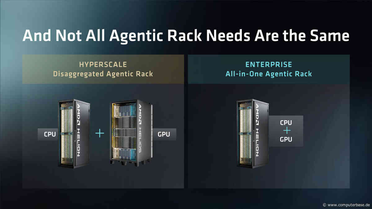 AMD Helion: Ein Zen-6-CPU-Rack für das neue Agentic-AI-Zeitalter