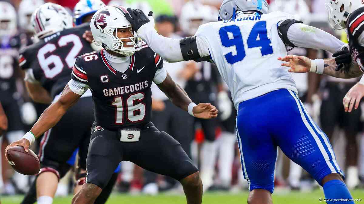 Chargers 7-round 2027 NFL mock draft lands LA and Justin Herbert more help, injects talent into the defensive line