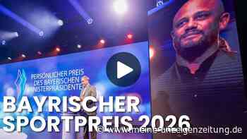 Bayerischer Sportpreis 2026: Bayerns Sportstars im Rampenlicht und ein Redner mit klarer Botschaft