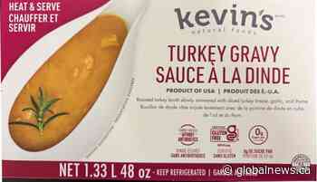 Turkey gravy brand recalled due to undeclared mustard