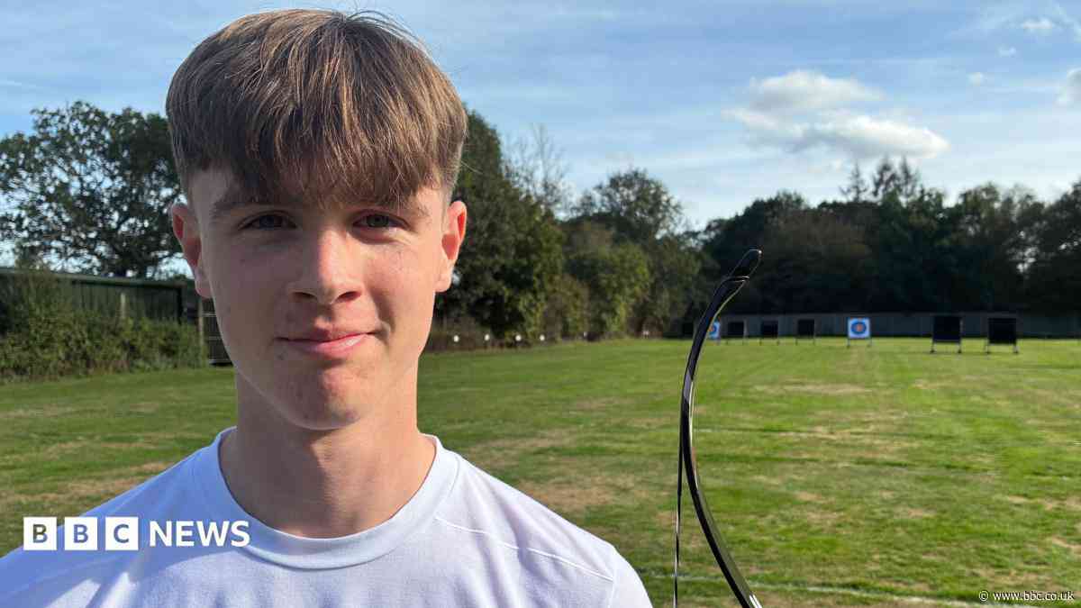 Teenage archer aiming for Youth Olympics glory