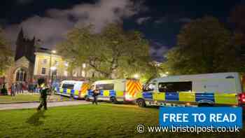 Police share update after College Green protests