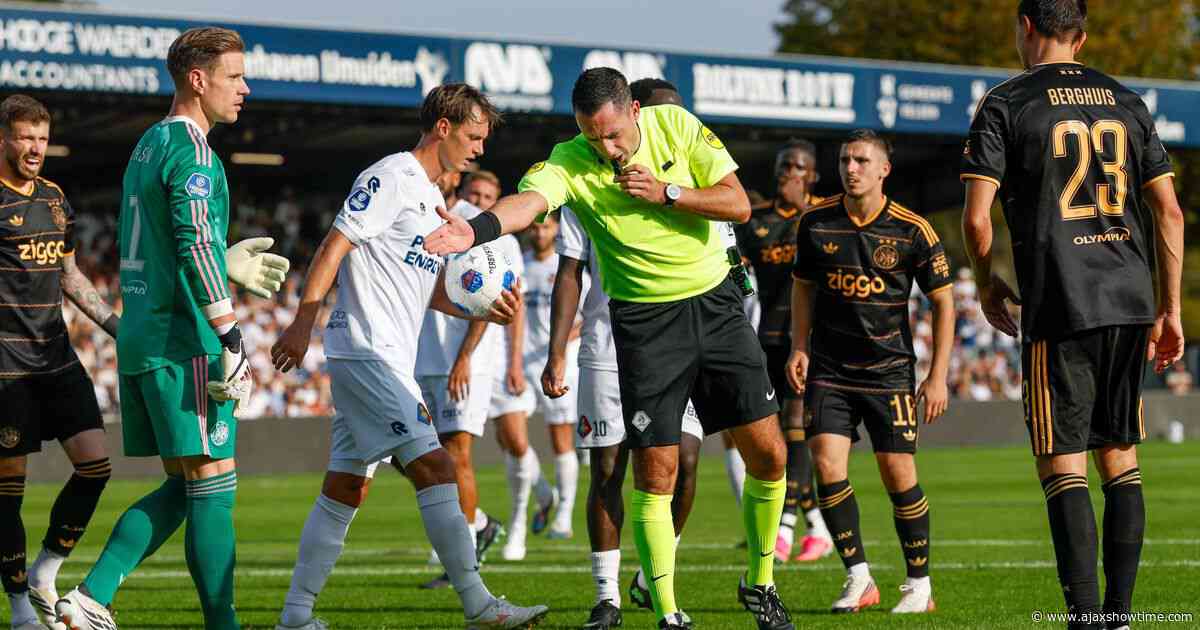 Rondom Ajax: Ajax hoort scheidsrechter voor uitwedstrijd tegen FC Groningen